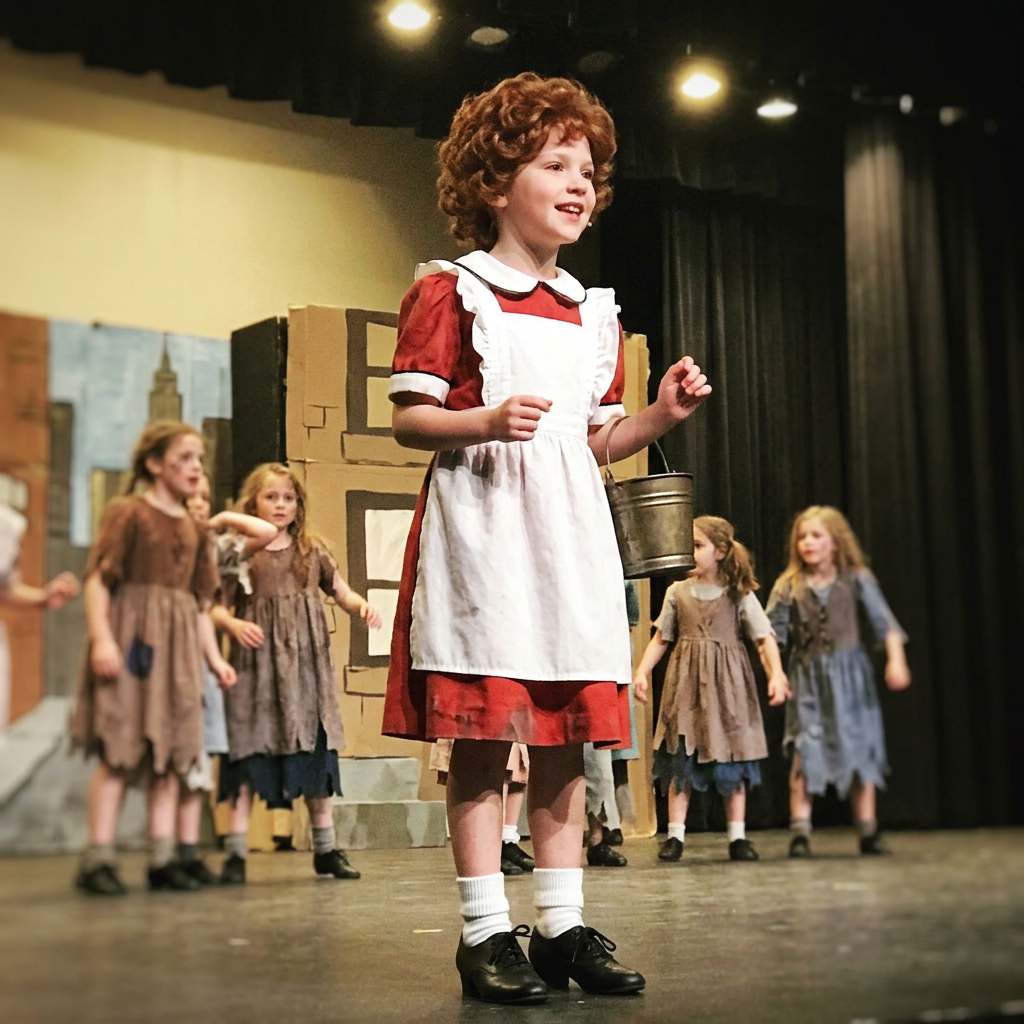 Costume de Annie pour récital de danse