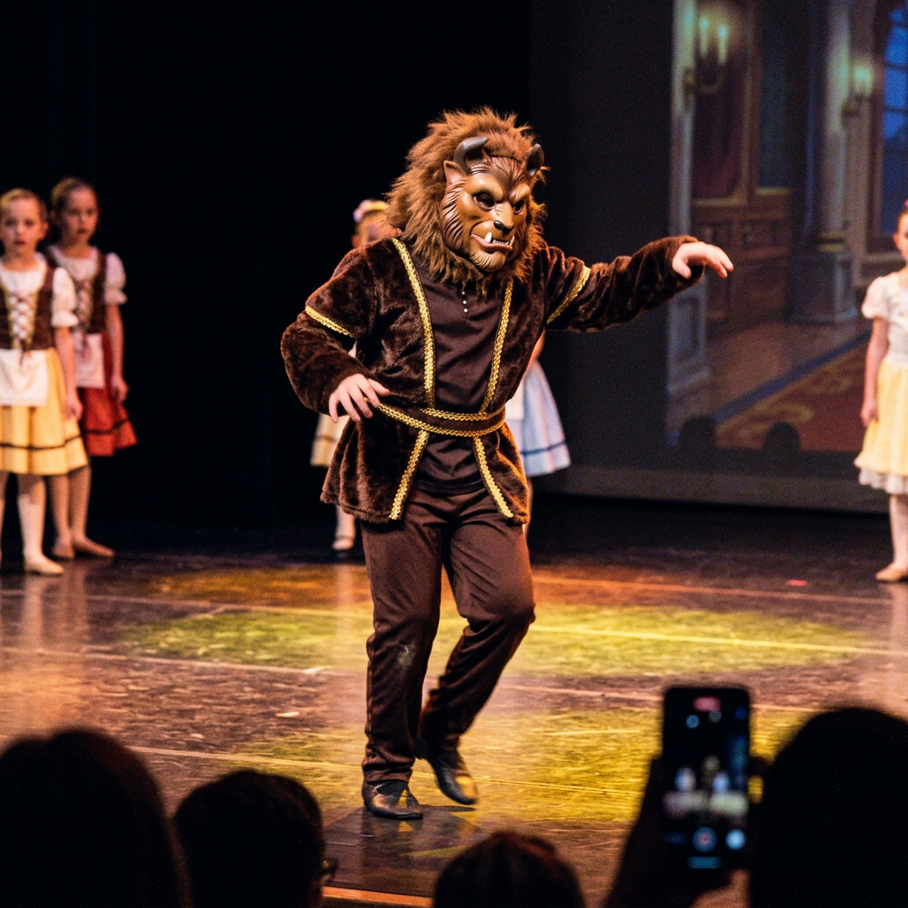 Biest Kostüm für Tanzaufführung