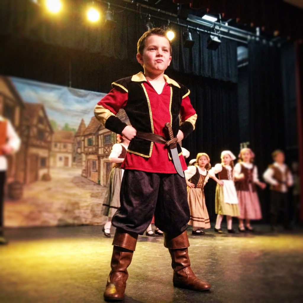 Gaston Kostüm für Tanzaufführung