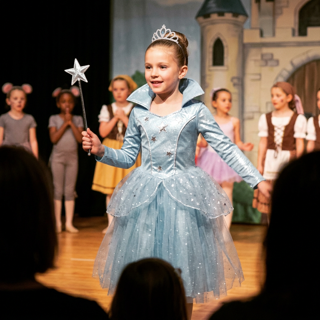 Costume di Fata Madrina per saggio di danza