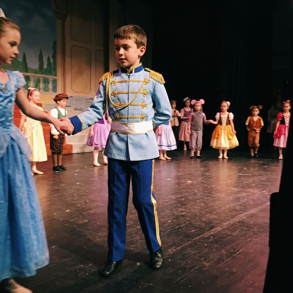 Vestuario de Príncipe Encantador para recital de danza