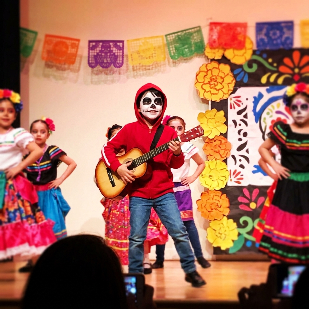 Vestuario de Miguel para recital de danza