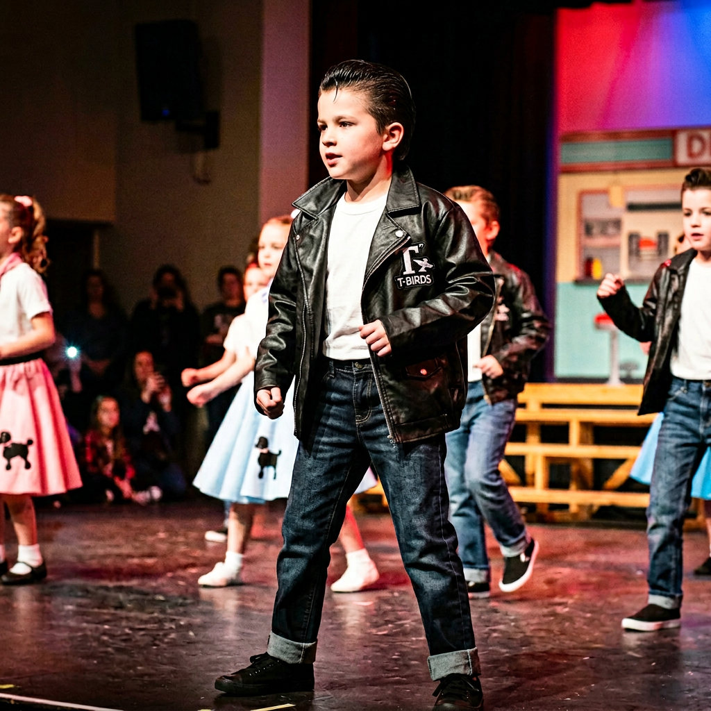 Vestuario de Kenickie para recital de danza