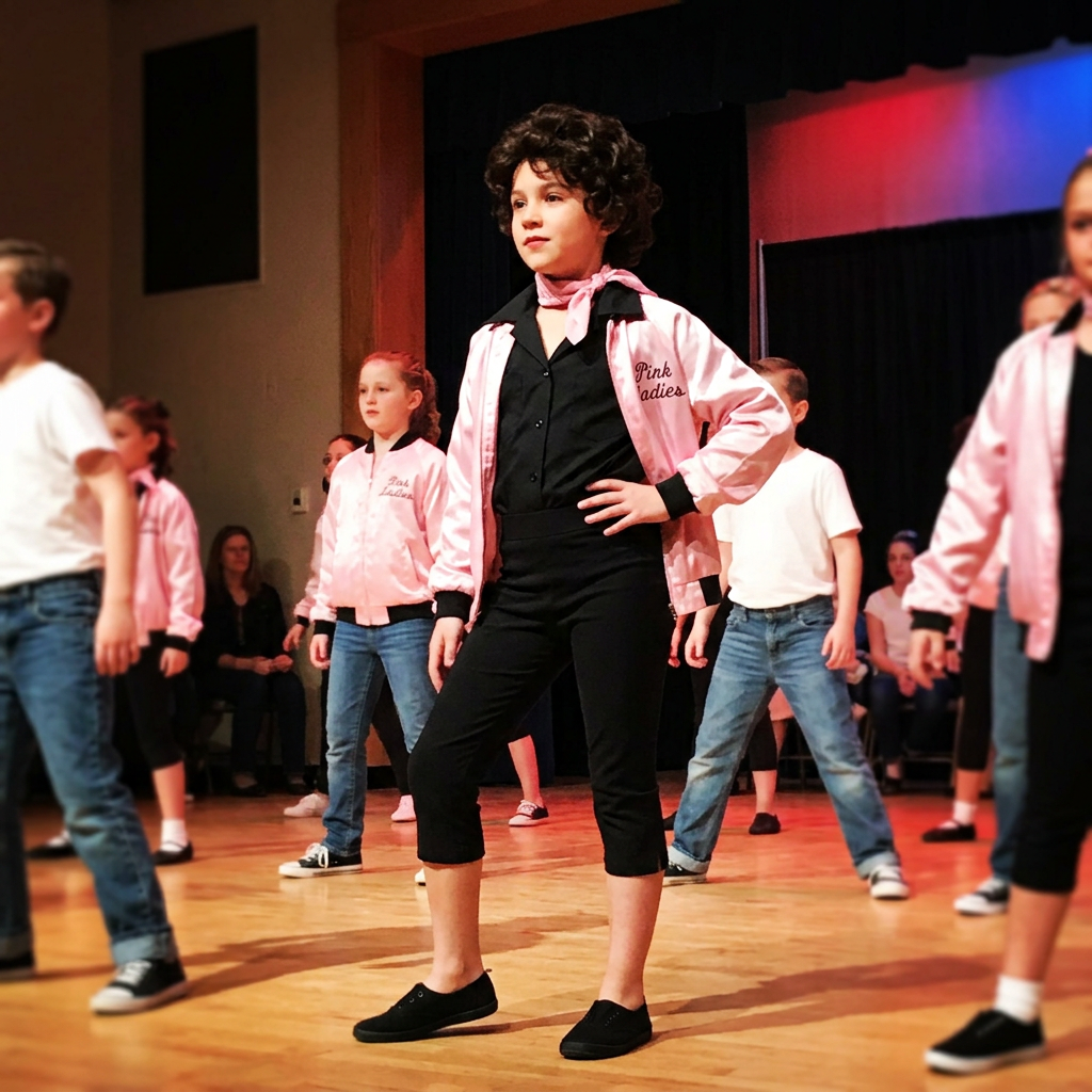 Costume di Rizzo per saggio di danza