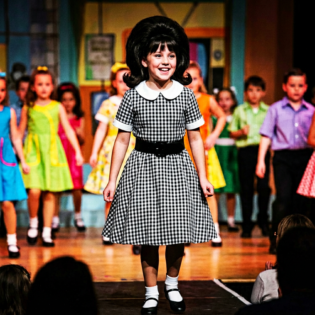 Costume di Tracy Turnblad per saggio di danza