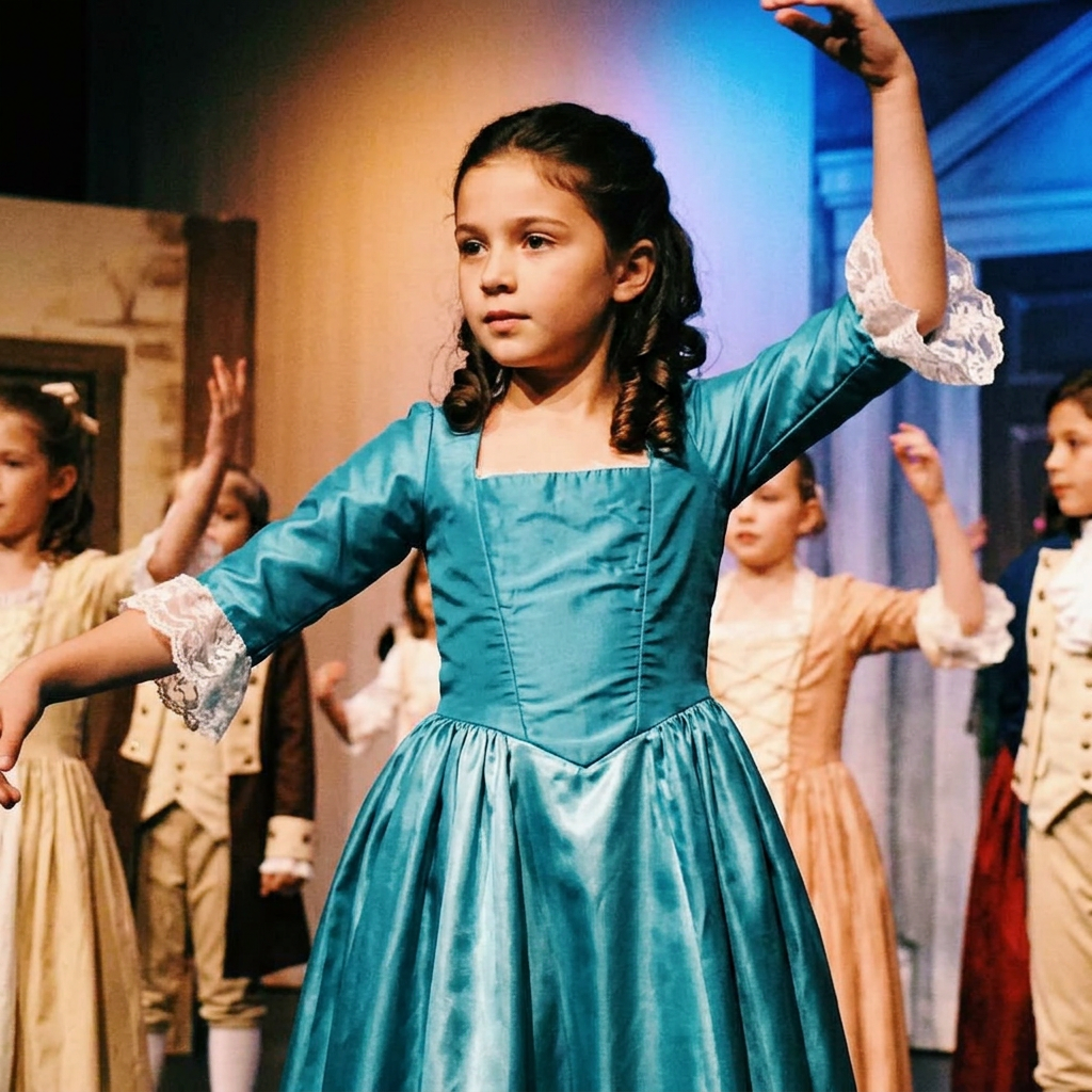 Costume di Eliza Hamilton per saggio di danza
