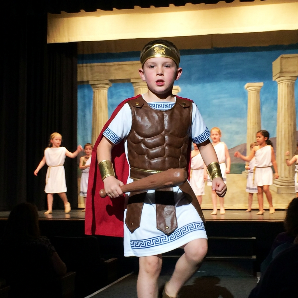 Hercules Kostüm für Tanzaufführung