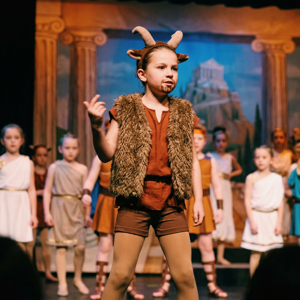 Vestuario de Phil para recital de danza