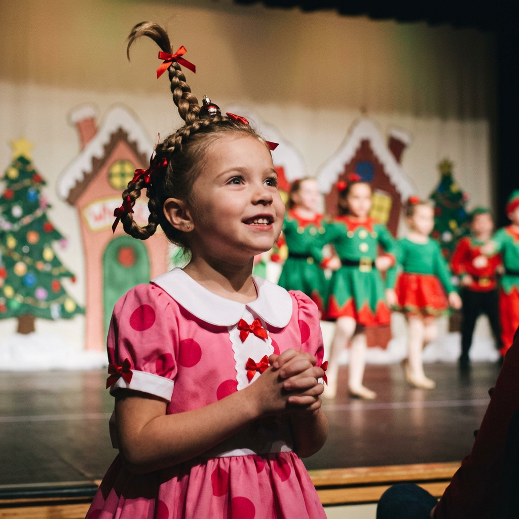 Costume di Cindy Lou Who per saggio di danza