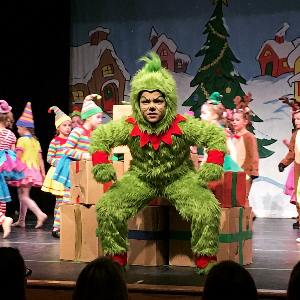 Costume di Il Grinch per saggio di danza