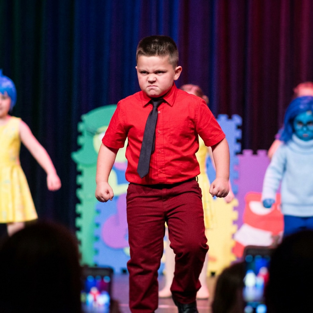 Vestuario de Ira para recital de danza