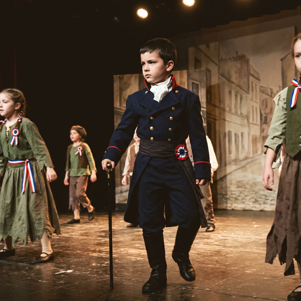 Vestuario de Javert para recital de danza