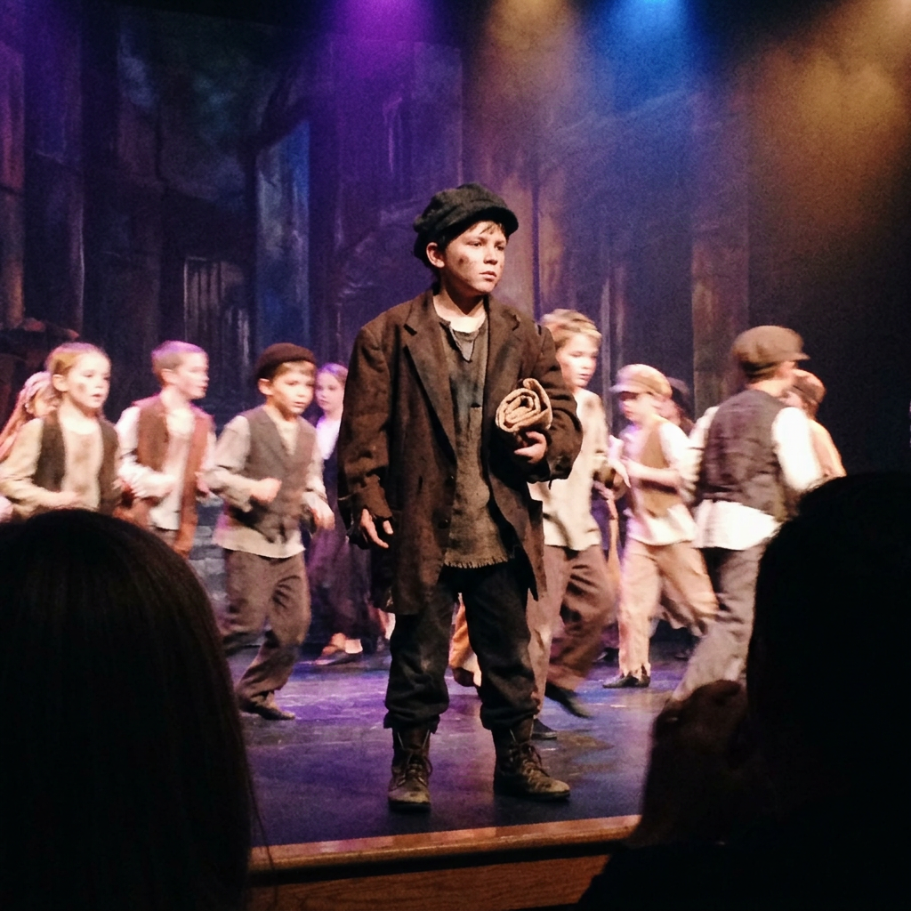 Costume di Jean Valjean per saggio di danza