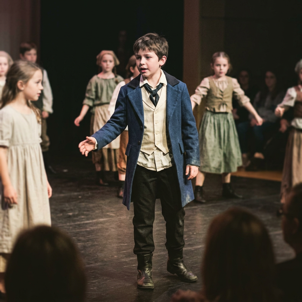 Vestuario de Marius para recital de danza