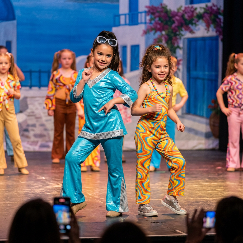 Costume di Tanya & Rosie per saggio di danza