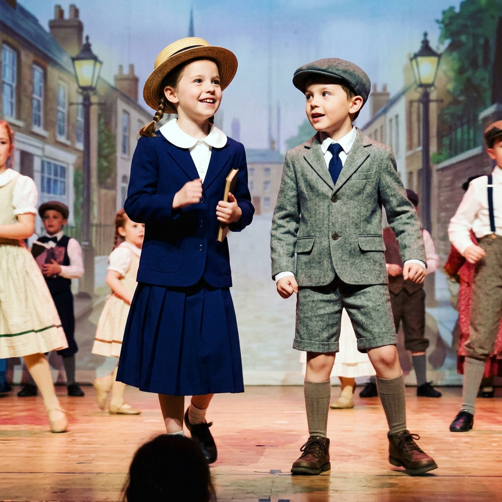 Costume di Jane e Michael per saggio di danza