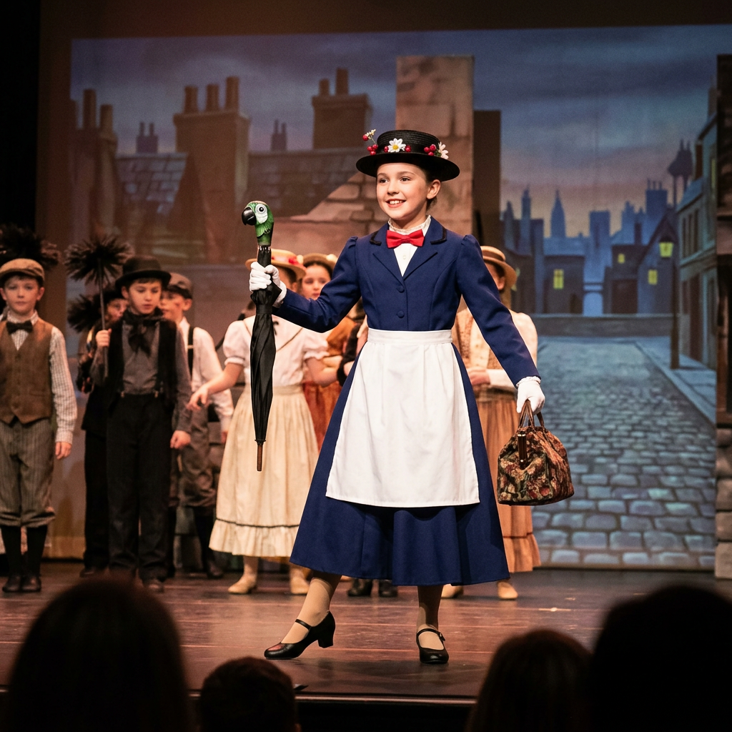 Mary Poppins dance recital costume