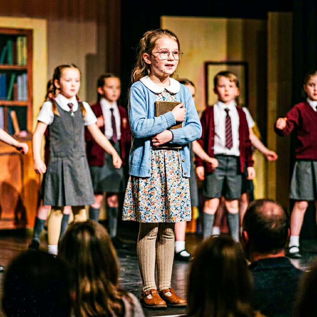 Vestuario de Señorita Honey para recital de danza