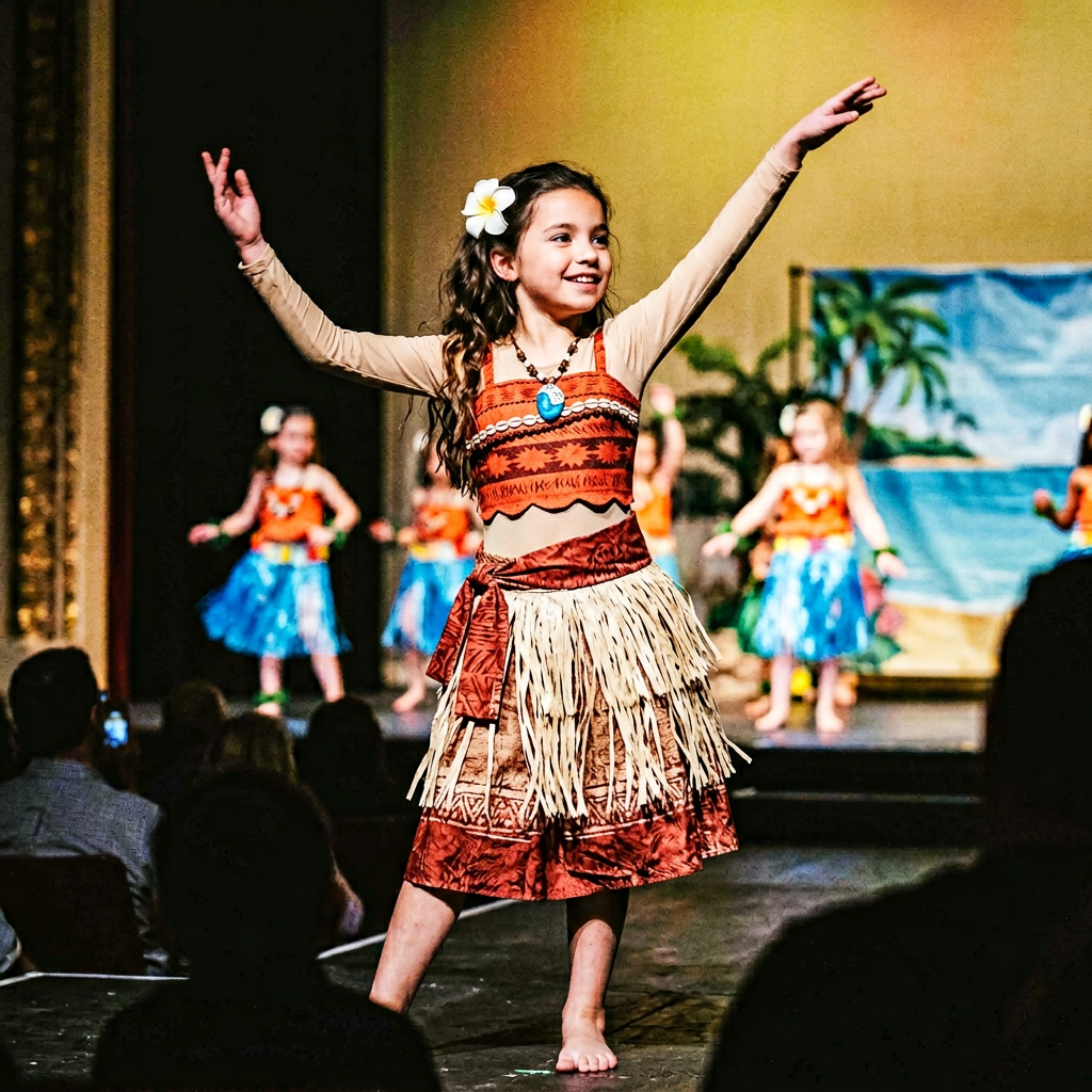 Costume di Vaiana per saggio di danza