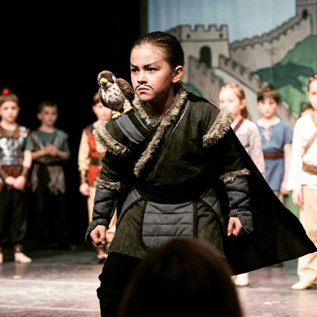 Costume di Shan Yu per saggio di danza