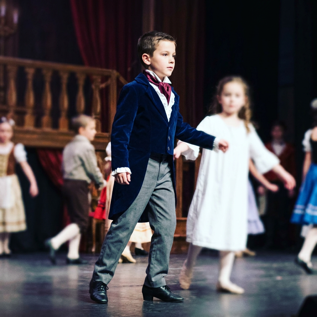 Vestuario de Raoul para recital de danza