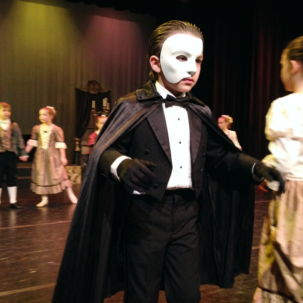 Das Phantom Kostüm für Tanzaufführung