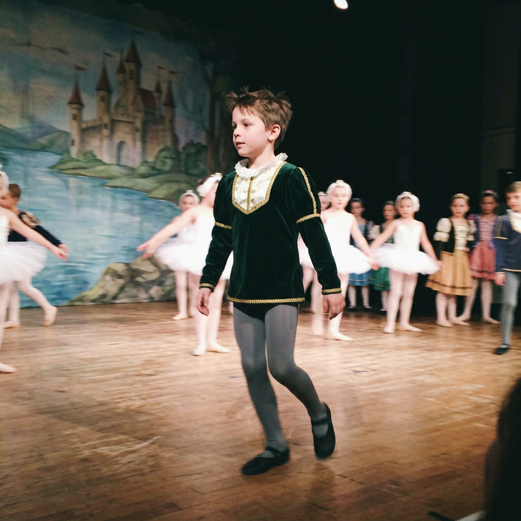 Vestuario de Benno para recital de danza