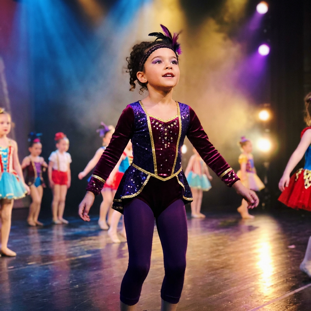 Costume di Anne Wheeler per saggio di danza