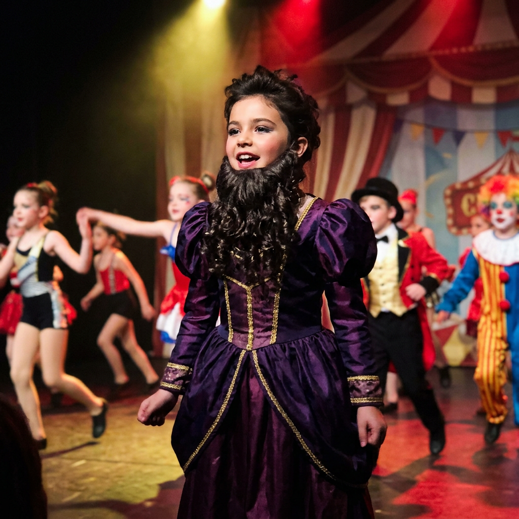 Vestuario de Lettie Lutz para recital de danza