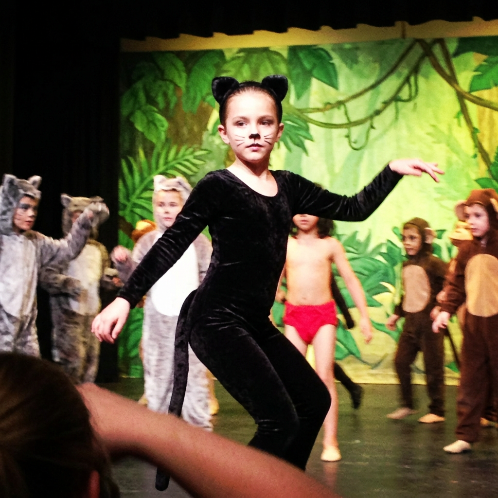 Costume di Bagheera per saggio di danza