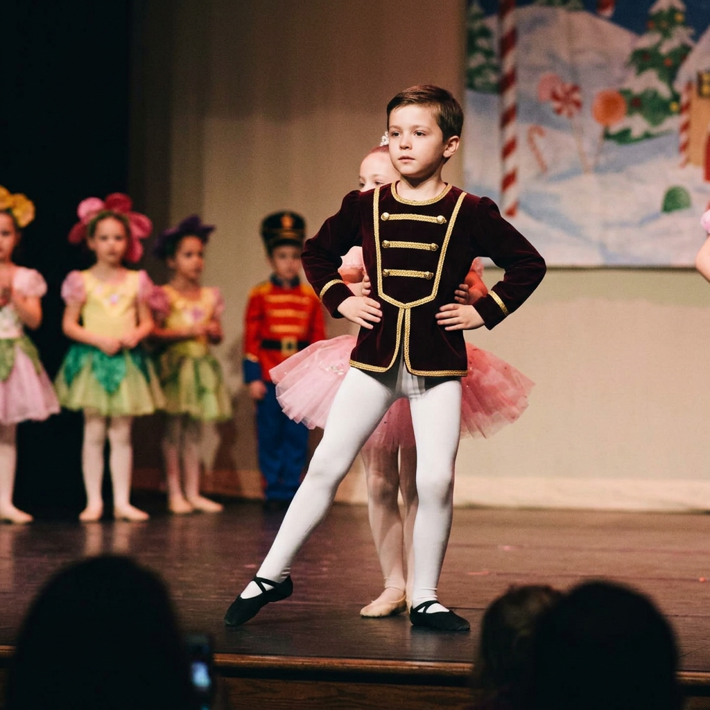 Vestuario de Caballero para recital de danza