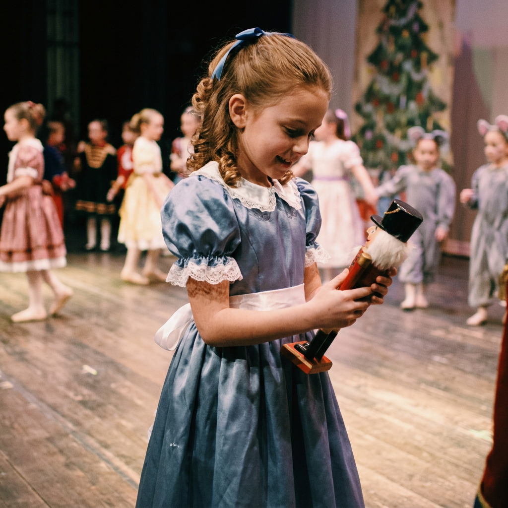 Vestuario de Clara para recital de danza