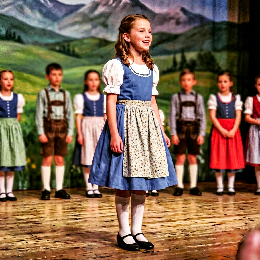 Liesl Kostüm für Tanzaufführung