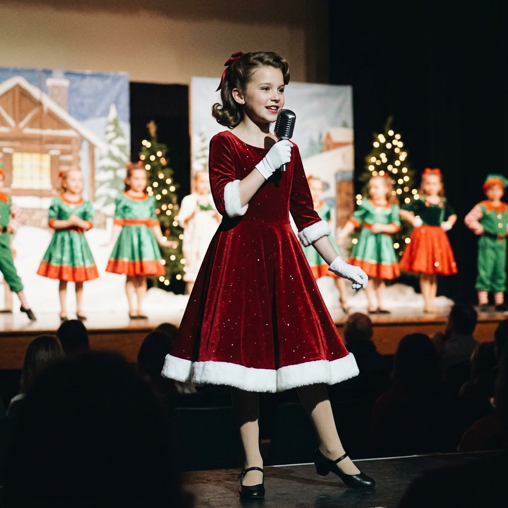 Vestuario de Betty Haynes para recital de danza