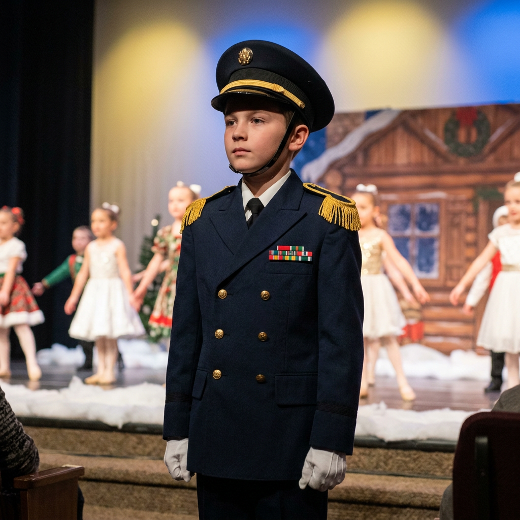 Vestuario de General Waverly para recital de danza