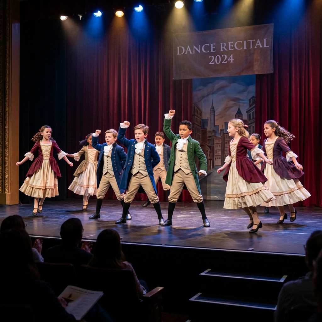 Tema per saggio di danza Hamilton