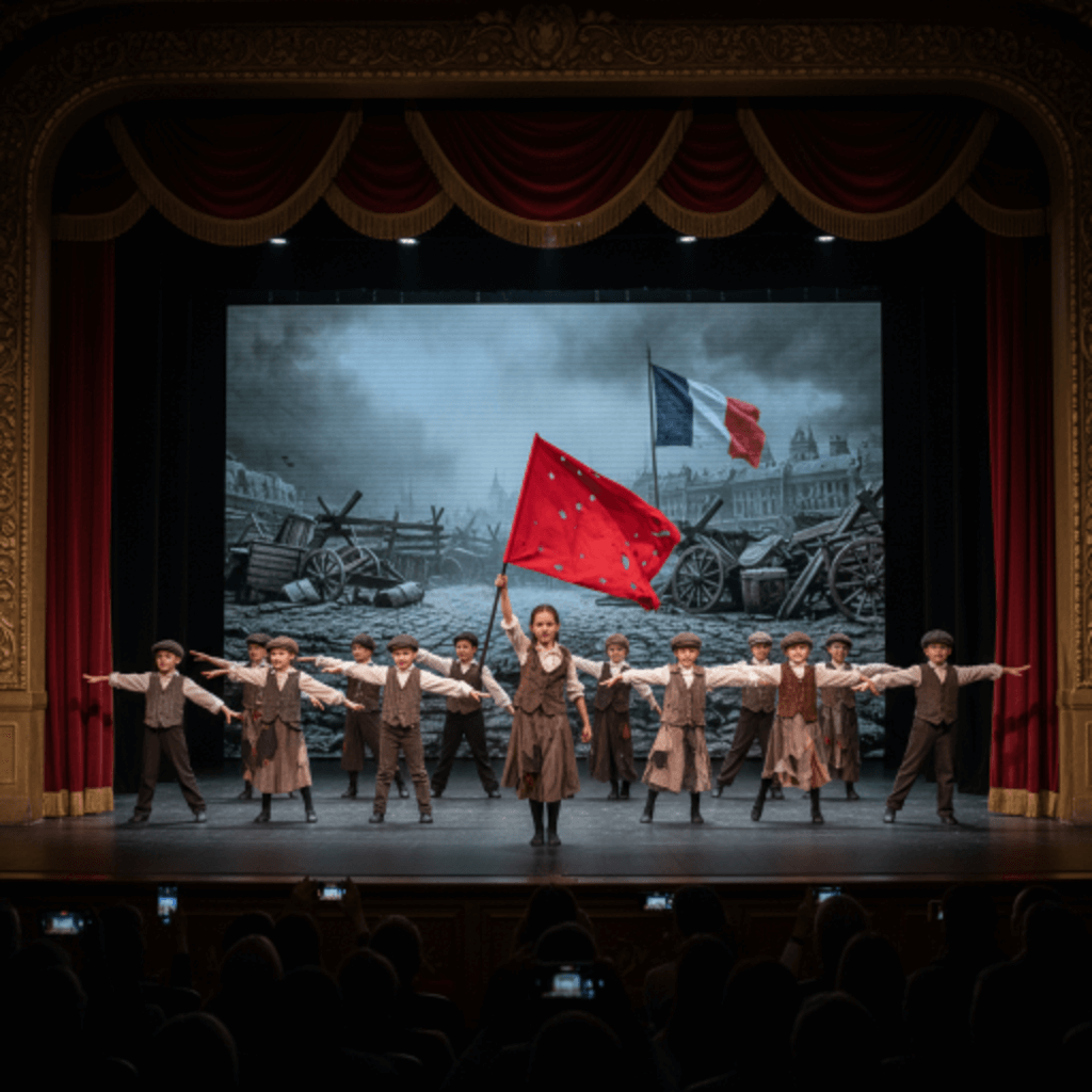 Les Miserables dance recital theme