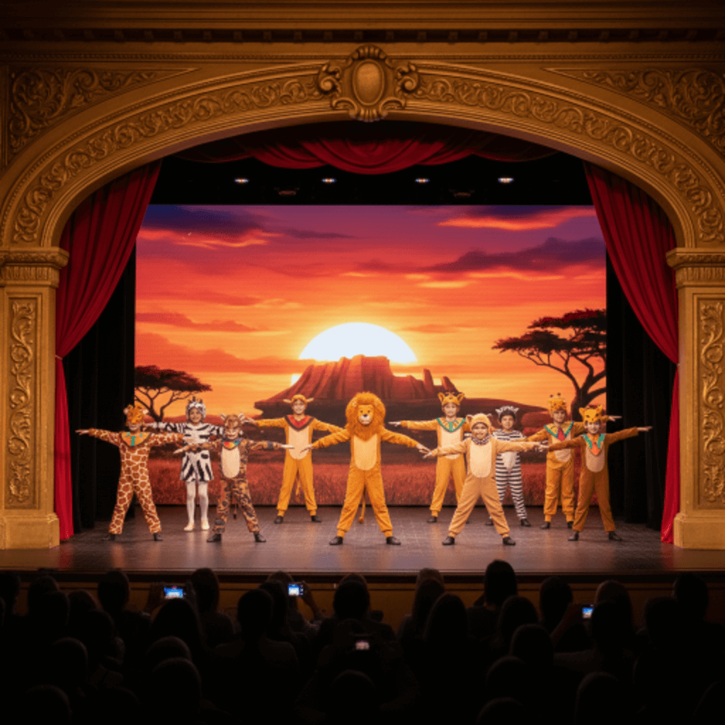 The Lion King dance recital theme