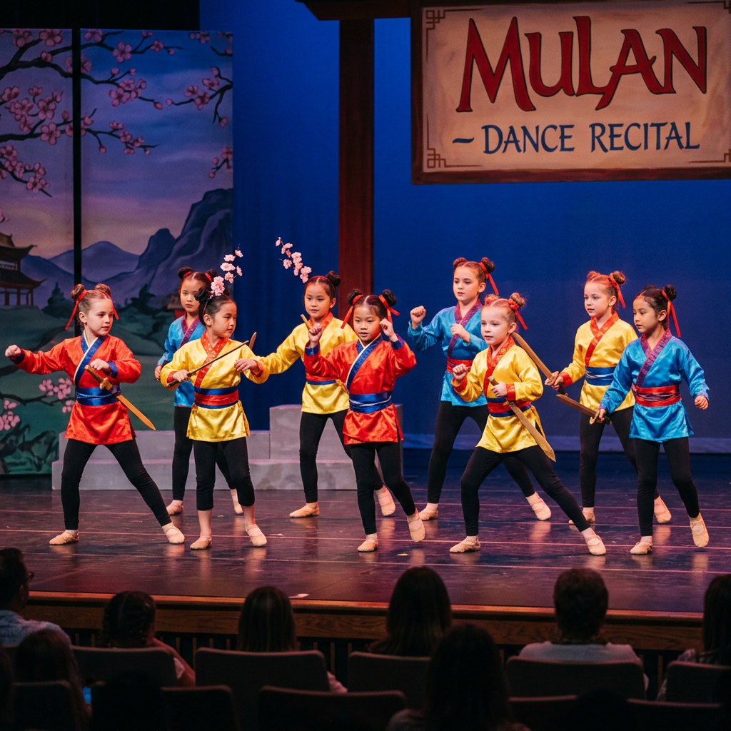 Tema per saggio di danza Mulan