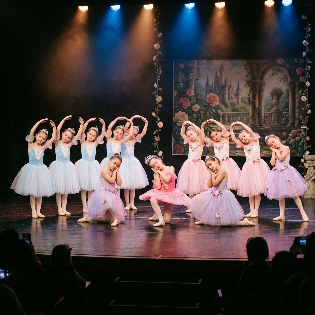 Tema per saggio di danza La Bella Addormentata nel Bosco